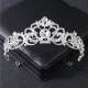 Diadema Coronita cu diamante de zirconiu cubic Imperial Diadema Coronita cu diamante de zirconiu cubic Imperial