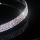 Diadema coronita cu trei randuri de zirconii Diadema coronita cu trei randuri de zirconii