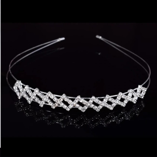 Diadema coronita cu zirconii Straluciri de Diamante Diadema coronita cu zirconii Straluciri de Diamante
