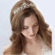 Diadema Coronita cu diamante de zirconiu cubic Imperial Diadema Coronita cu diamante de zirconiu cubic Imperial