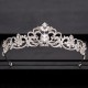 Diadema Coronita cu diamante de zirconiu cubic Imperial Diadema Coronita cu diamante de zirconiu cubic Imperial