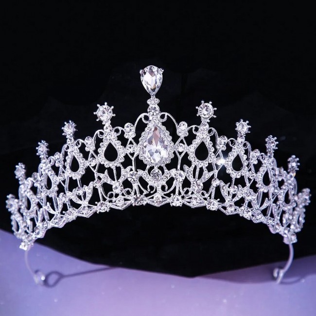 Diadema Coronita Regala cu Cristale Elegante