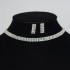 Set bijuterii colier si cercei Diamond Look