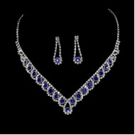 Set Colier si Cercei Sapphire Formidable 