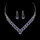 Set Colier si Cercei Sapphire Formidable Set Colier si Cercei Sapphire Formidable