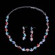 Set Colier si Cercei Multicolours Diva