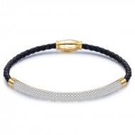 Bratara Rhinestone Charm