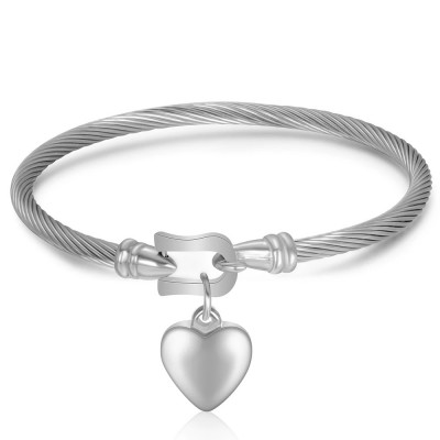 Bratara bangle Sweet Love Silver Bratara bangle Sweet Love Silver