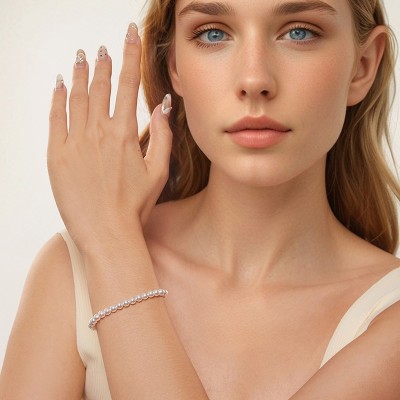 Bratara argint cu perle Bratara argint cu perle