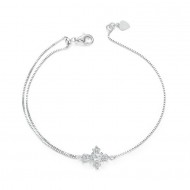 Bratara argint Cruce