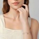 Bratara argint cu talismane cruce inima si hamsa Bratara argint cu talismane cruce inima si hamsa