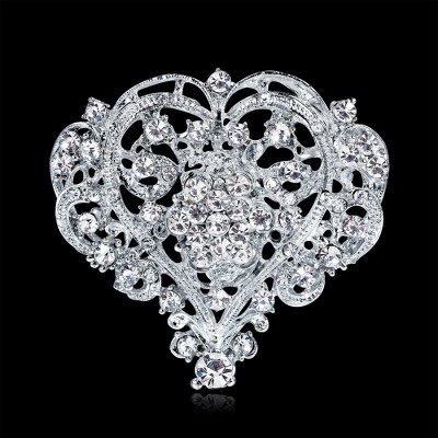 Brosa in forma de inima Splendid Diamonds