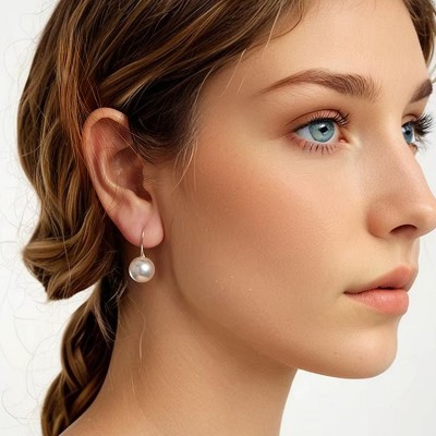 Cercei argint eleganti cu perle 