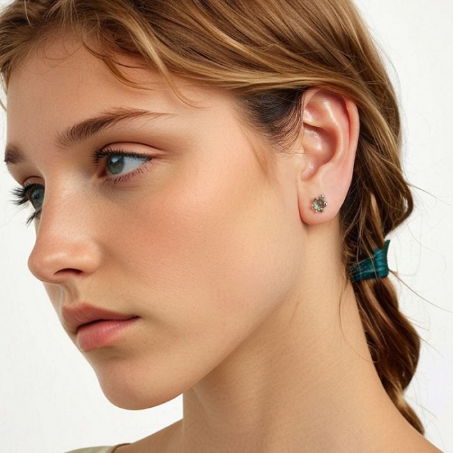 Cercei argint broasca testoasa