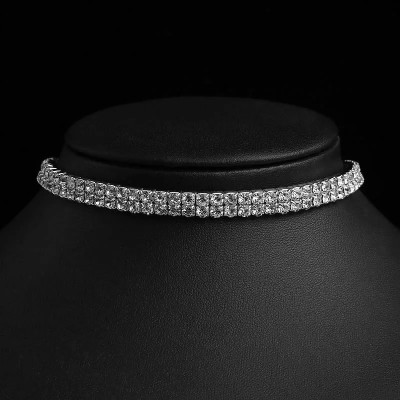 Colier Charming 2 rows Crystals Colier Charming 2 rows Crystals
