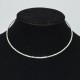Colier choker cu un rand de cristale Colier choker cu un rand de cristale