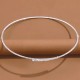Colier choker cu un rand de cristale Colier choker cu un rand de cristale