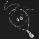 Set bijuterii Simple Crystal Waterdrop