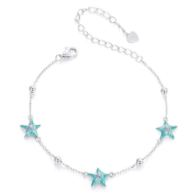 Bratara argint 925 stelute de mare