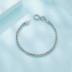 Bratara argint charm Infinit