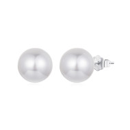 Cercei argint cu perle 10 mm
