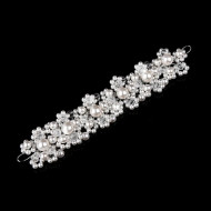 Diadema modelatoare cu perle si cristale Delia