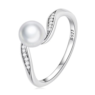 Inel argint Elegant cu Perla Inel argint Elegant cu Perla