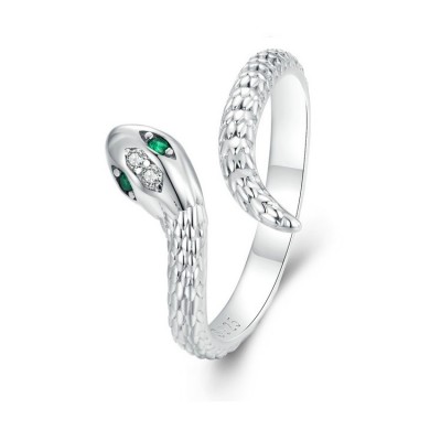 Inel argint reglabil Sarpe mistic cu zirconii Inel argint reglabil Sarpe mistic cu zirconii