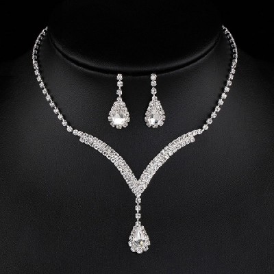 Set Colier si Cercei Lady Crystals Set Colier si Cercei Lady Crystals