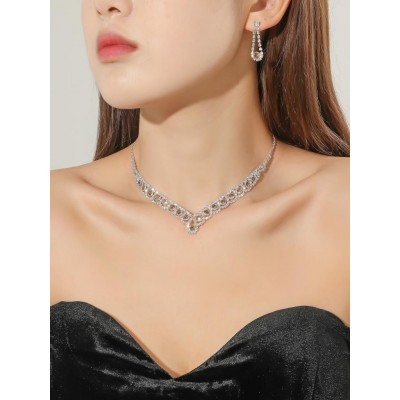 Set Colier si Cercei Gold Formidable 