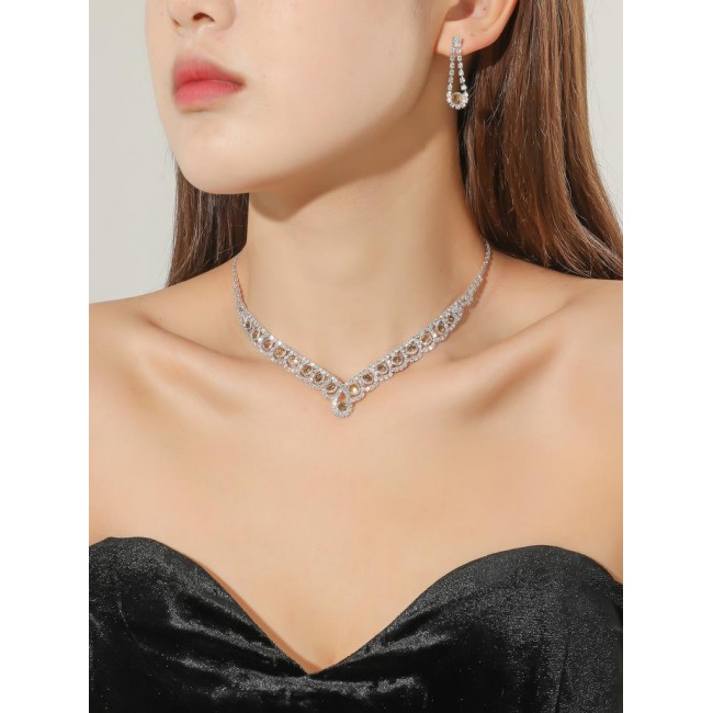 Set Colier si Cercei Gold Formidable