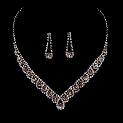 Set Colier si Cercei Gold Formidable  Set Colier si Cercei Gold Formidable