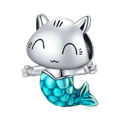 Talisman argint Pisicuta Sirena Talisman argint Pisicuta Sirena