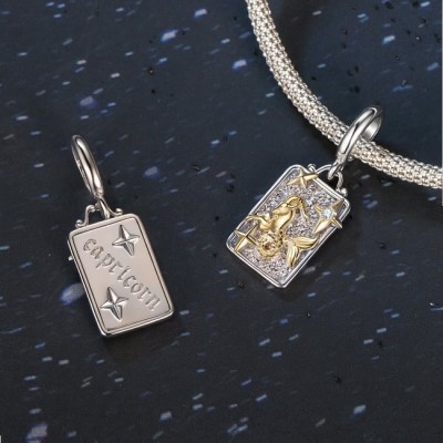 Talisman pandantiv argint zodia capricorn Talisman pandantiv argint zodia capricorn