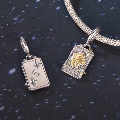 Talisman pandantiv argint zodia leu Talisman pandantiv argint zodia leu