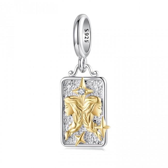 Talisman pandantiv argint zodia gemeni Talisman pandantiv argint zodia gemeni