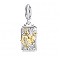 Talisman pandantiv argint zodia berbec