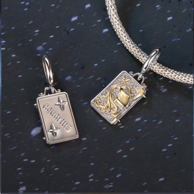 Talisman pandantiv argint zodia varsator Talisman pandantiv argint zodia varsator