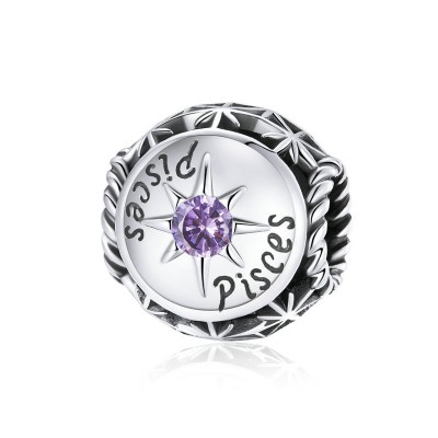 Talisman argint Pesti Zodiac  Talisman argint Pesti Zodiac