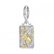 Talisman pandantiv argint zodia taur