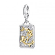 Talisman pandantiv argint zodia pesti