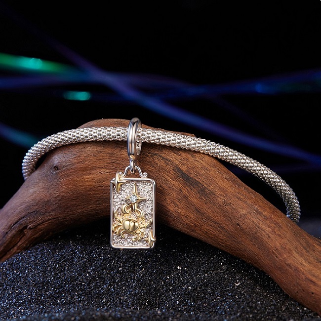 Talisman pandantiv argint zodia rac Talisman pandantiv argint zodia rac