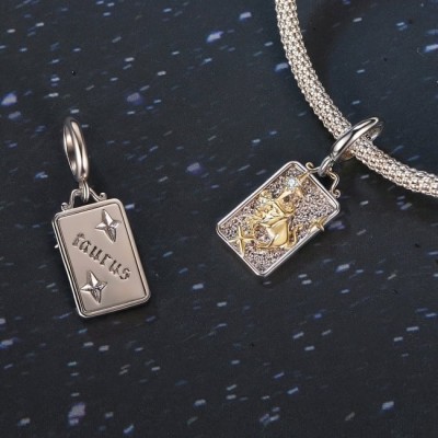 Talisman pandantiv argint zodia taur Talisman pandantiv argint zodia taur