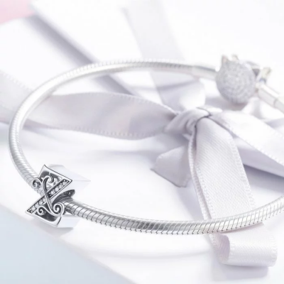 Talisman argint Litera Z Talisman argint Litera Z