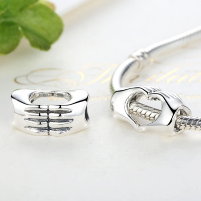 Talisman argint Hand to Hand Heart Talisman argint Hand to Hand Heart