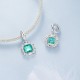 Talisman pandantiv argint cu piatra turcoaz