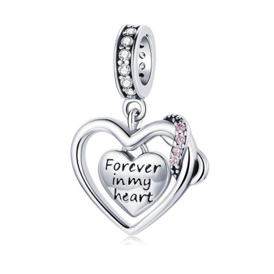 Talisman argint Forever in My Heart Talisman argint Forever in My Heart