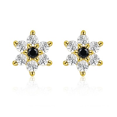 Cercei argint Snowflakes Flower Cercei argint Snowflakes Flower