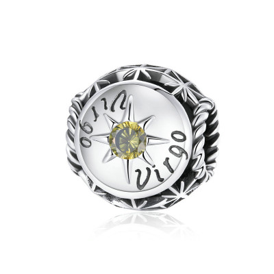 Talisman argint Fecioara Zodiac 