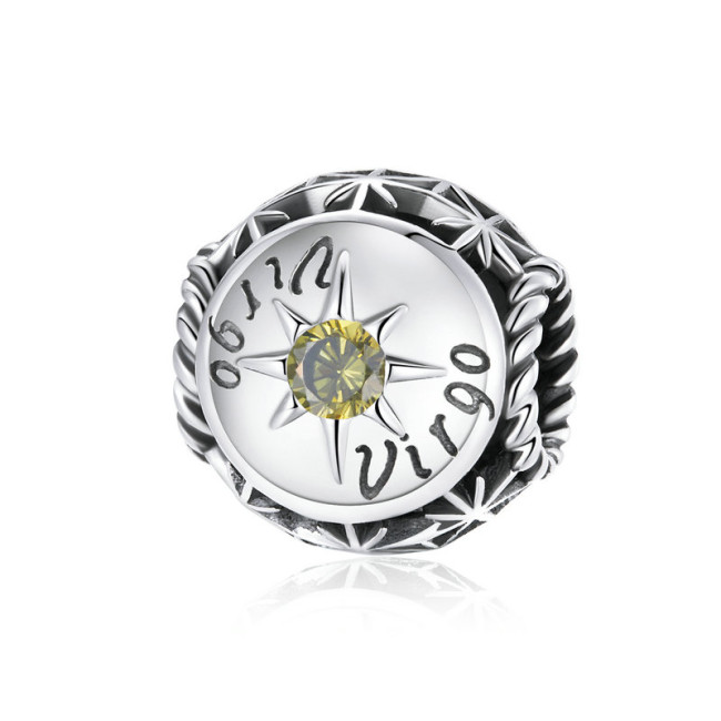 Talisman argint Fecioara Zodiac